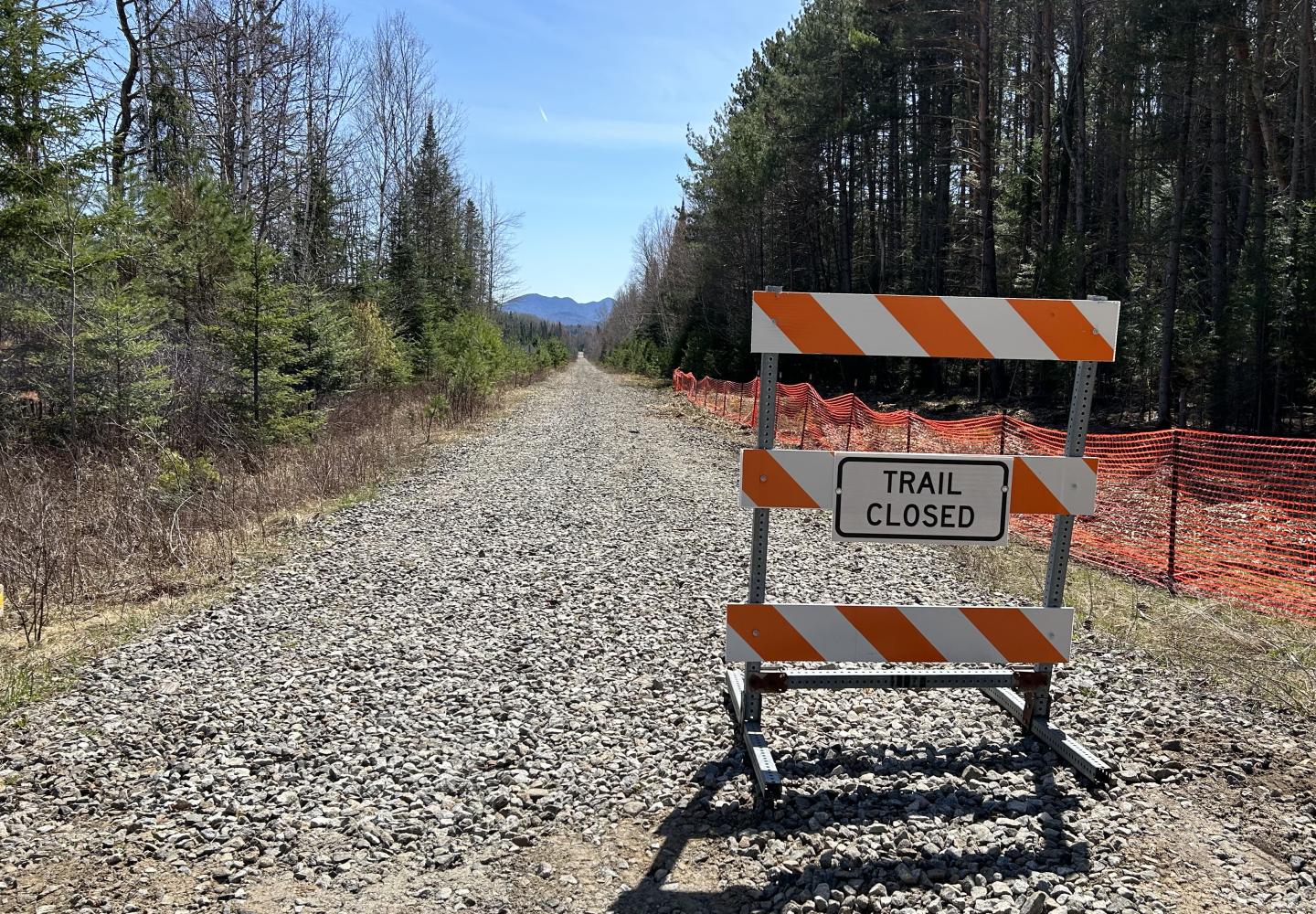 Phase 1 construction of the Adirondack Rail Trail between Lake Placid and Saranac Lake is underway.