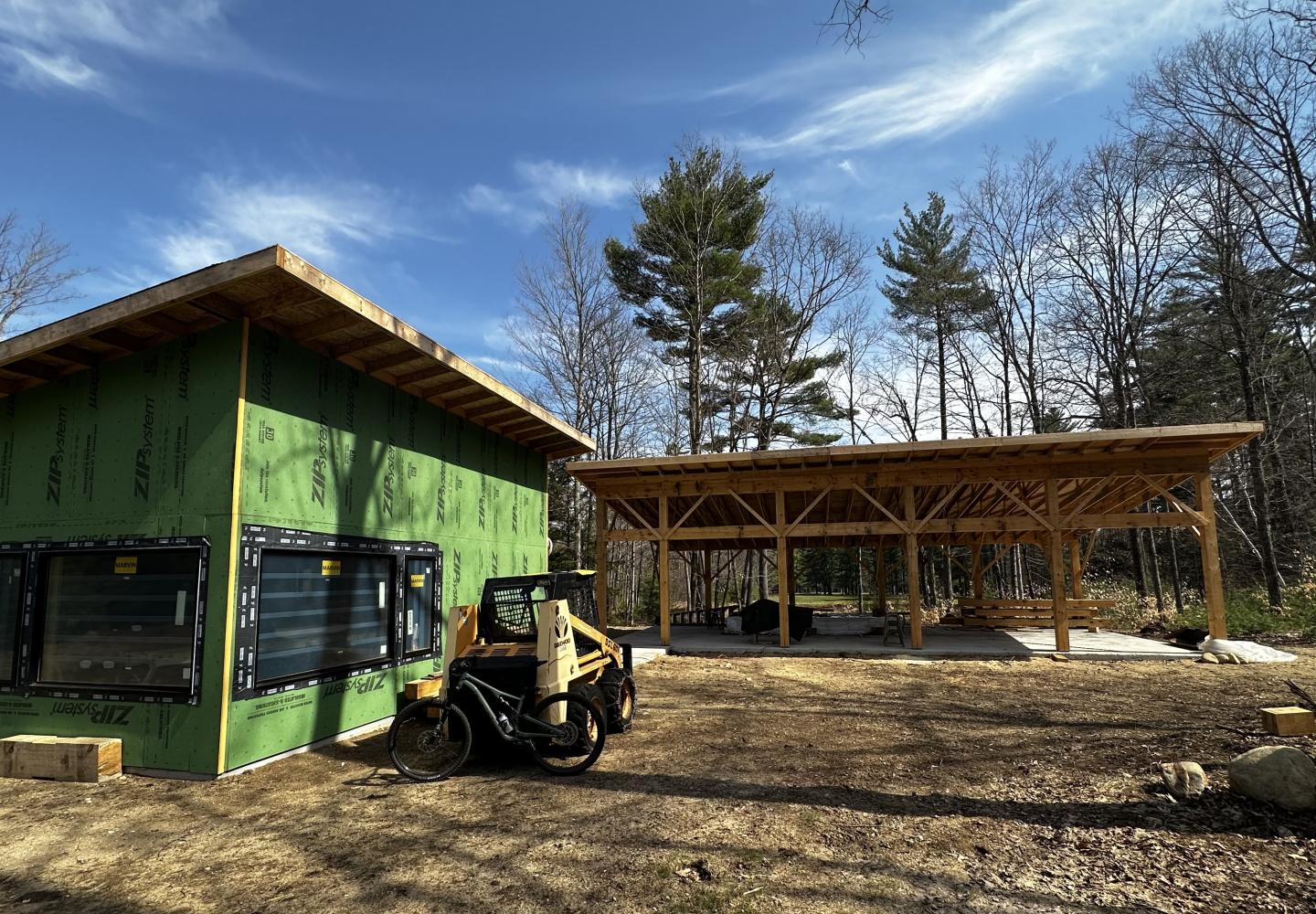 Elizabethtown is constructing a pavilion and welcome center at the Cobble Hill trailhead.