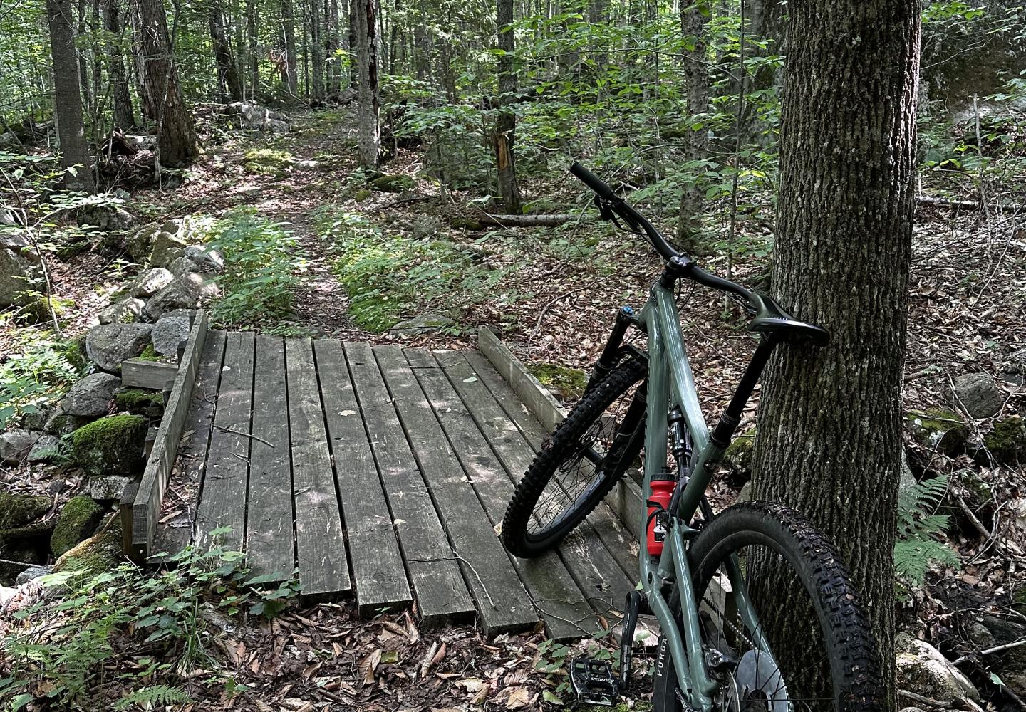Our dream is to someday be able to ride a bike from Keene to Saranac Lake mostly off road. 
