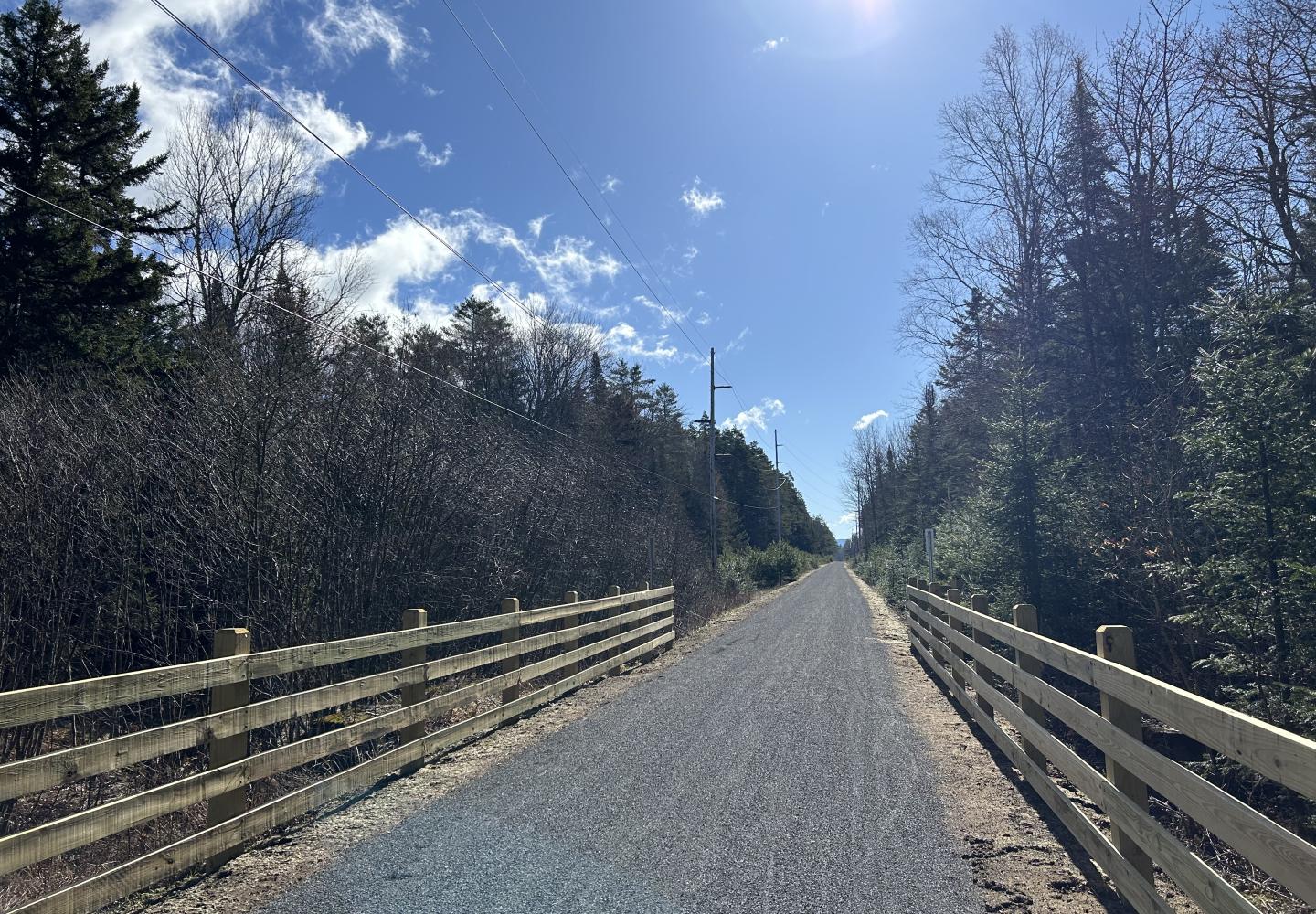 Phase 1 of the Adirondack Rail Trail