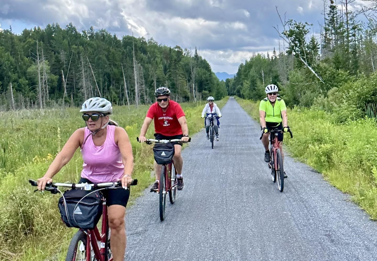 Book an Adirondack Rail Trail shuttle service
