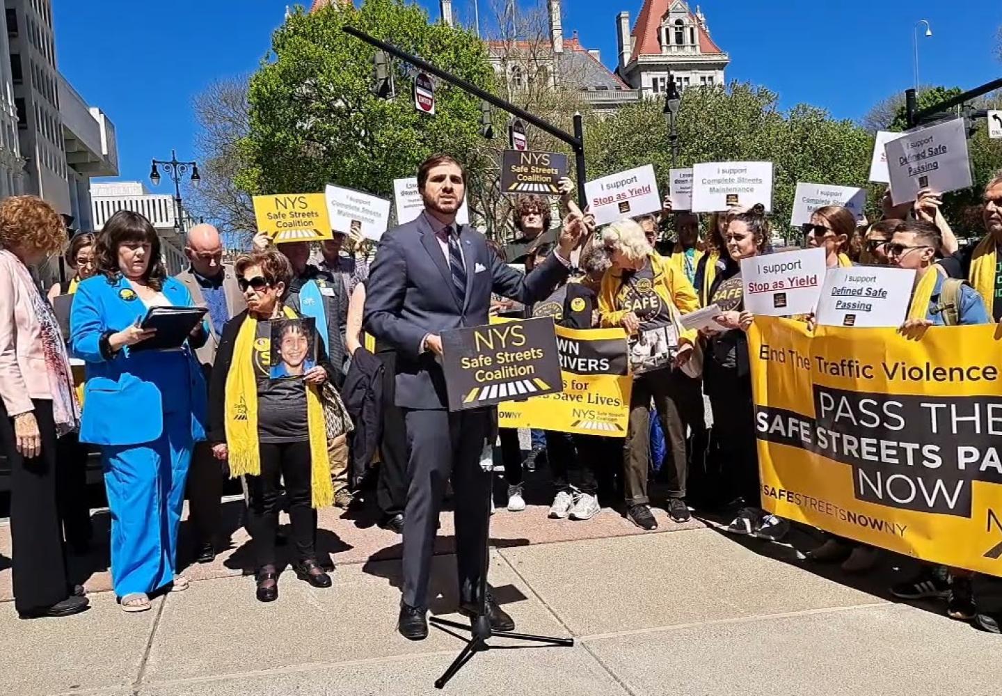 Sign up for NYS Safe Streets Days