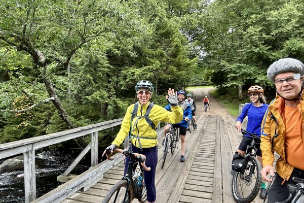 Always an adventure on the backroads around Raquette Lake.