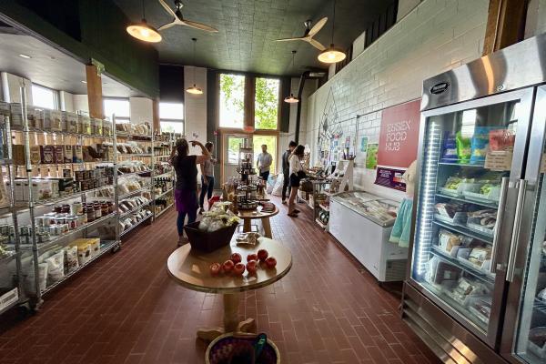 Shop away at the Essex Food Hub.