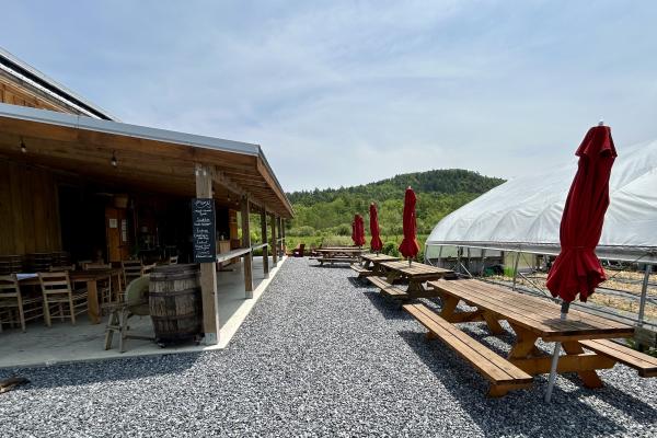 Your relaxing space when you visit Echo Farm. 