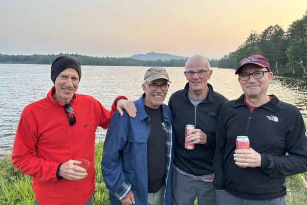 Sunset view and Paradox brew.