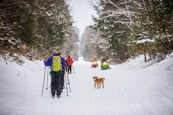 Join the March 14 Rail Trail Rally and Raffle in Saranac Lake.