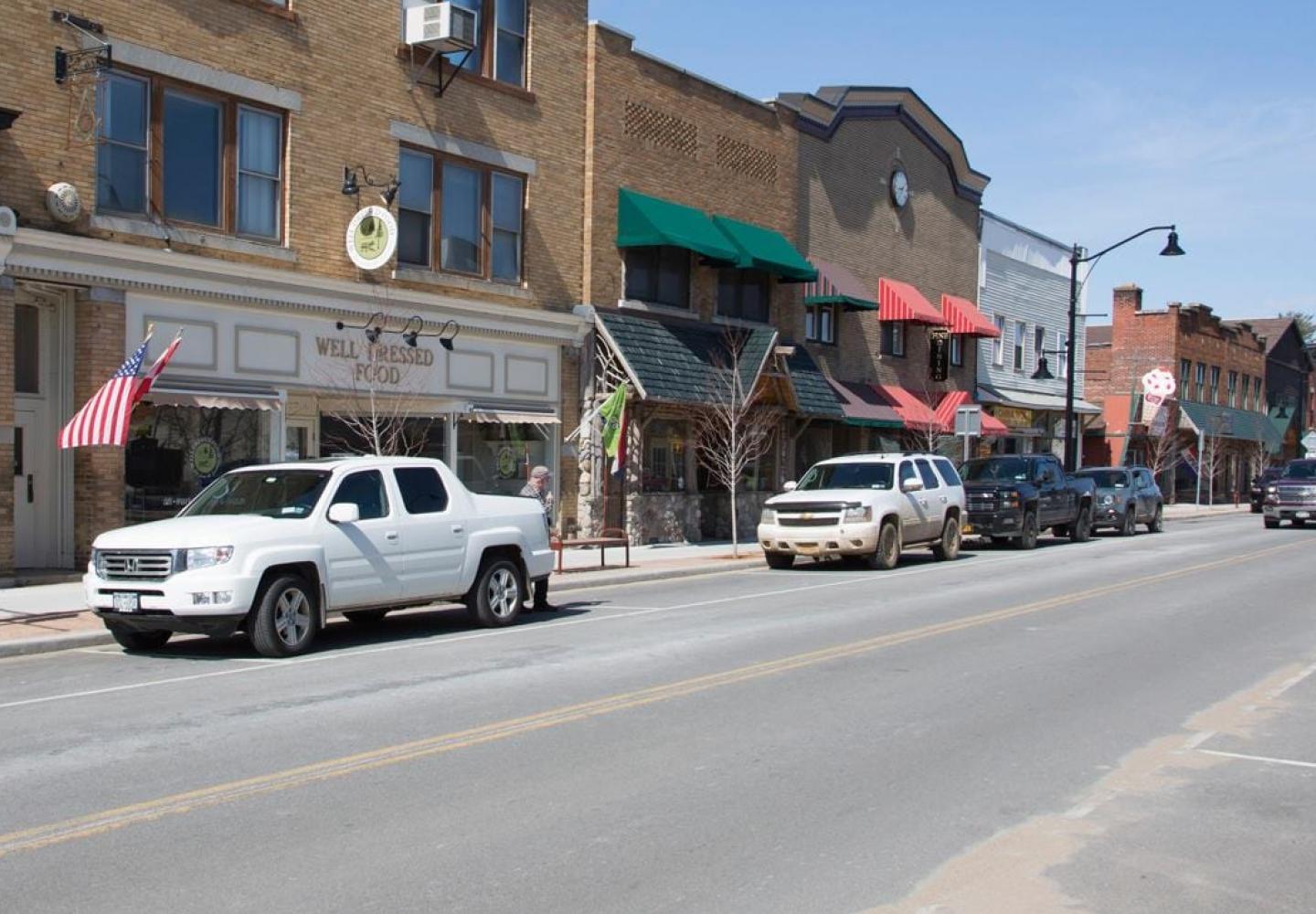 Downtown Tupper Lake