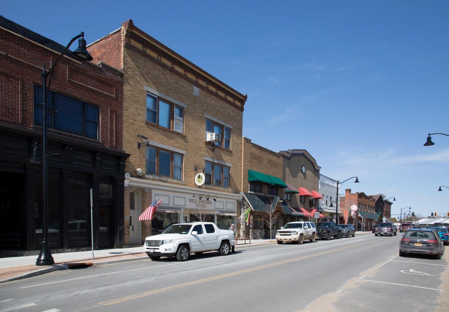 Downtown Tupper Lake