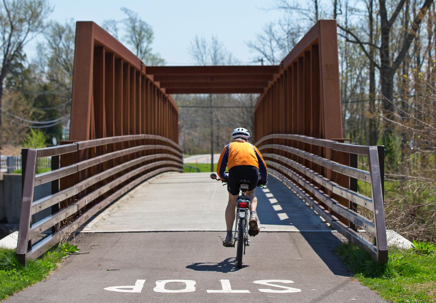 Bike Friendly New York path