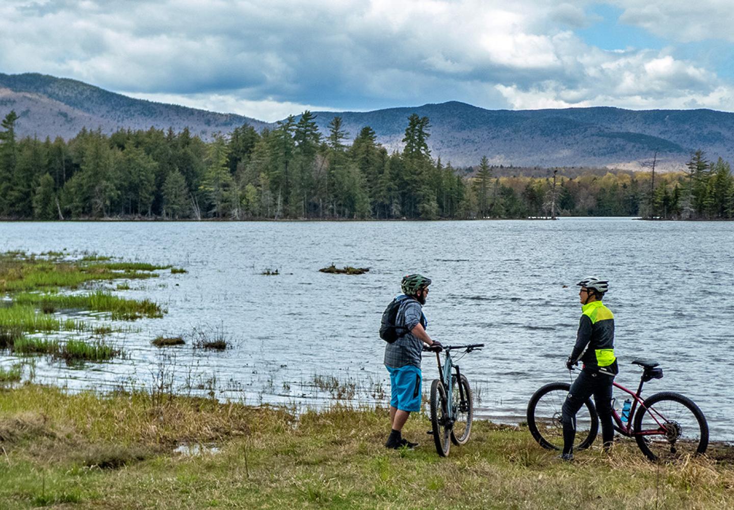 June 2021 - Exploration is part of Adirondack cycling. Hello Boreas Ponds.