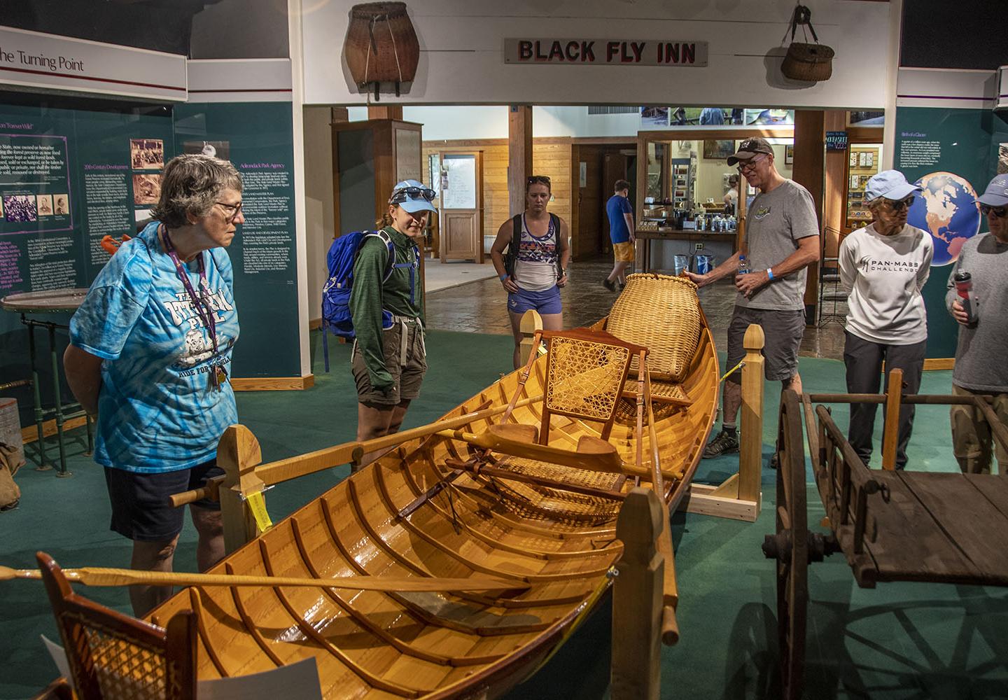 A visit to the Paul Smith's College Visitor's Interpretive Center during the Weekender at Paul Smith's College.