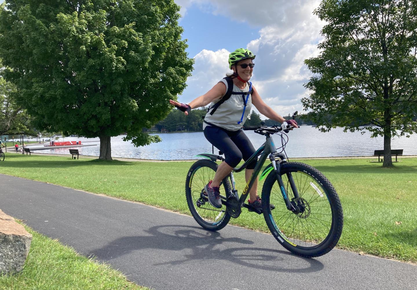 All smiles on the TOBIE Trail.