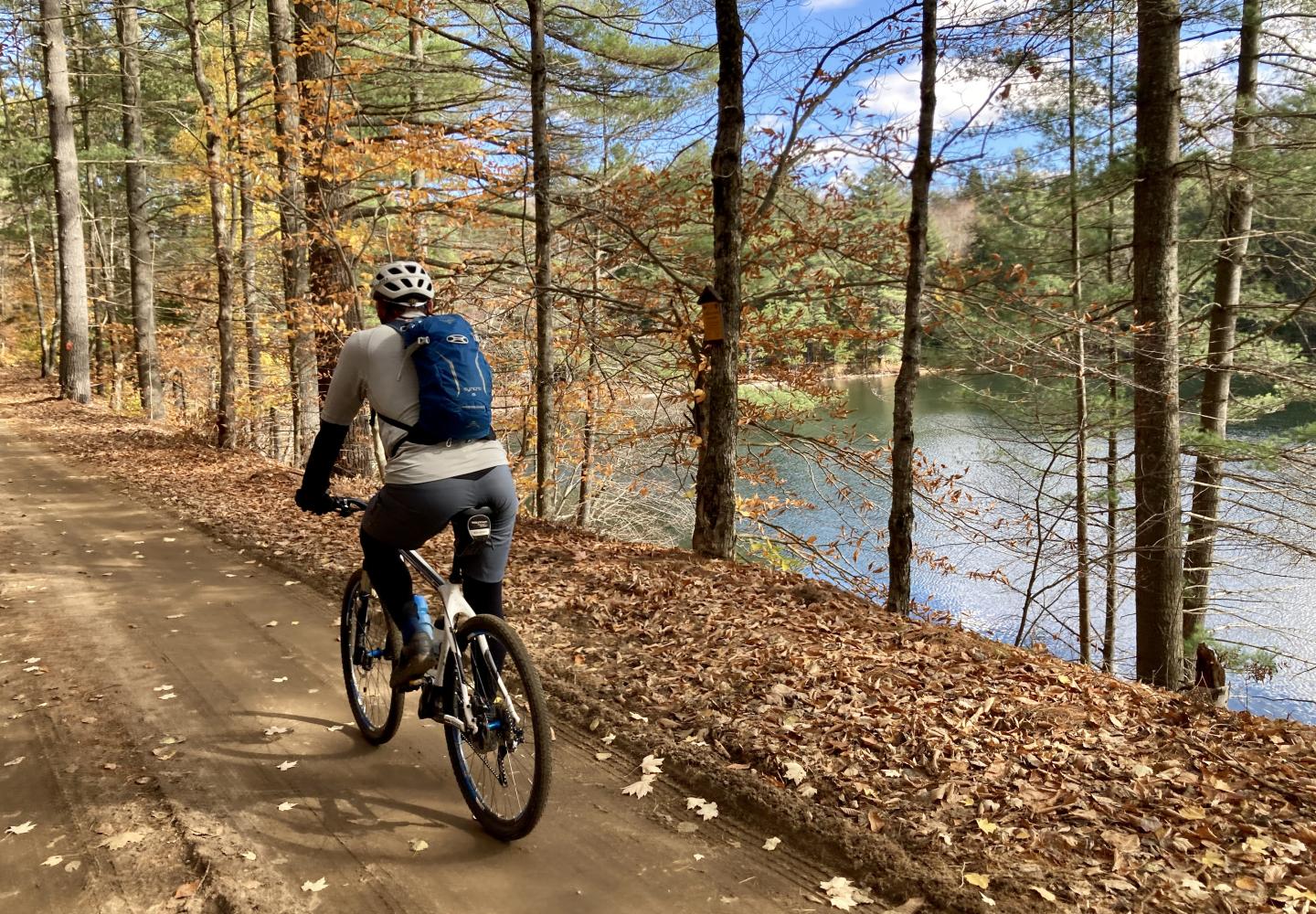 November 2021 - Fall exploration in the Lake Massawepie area. 