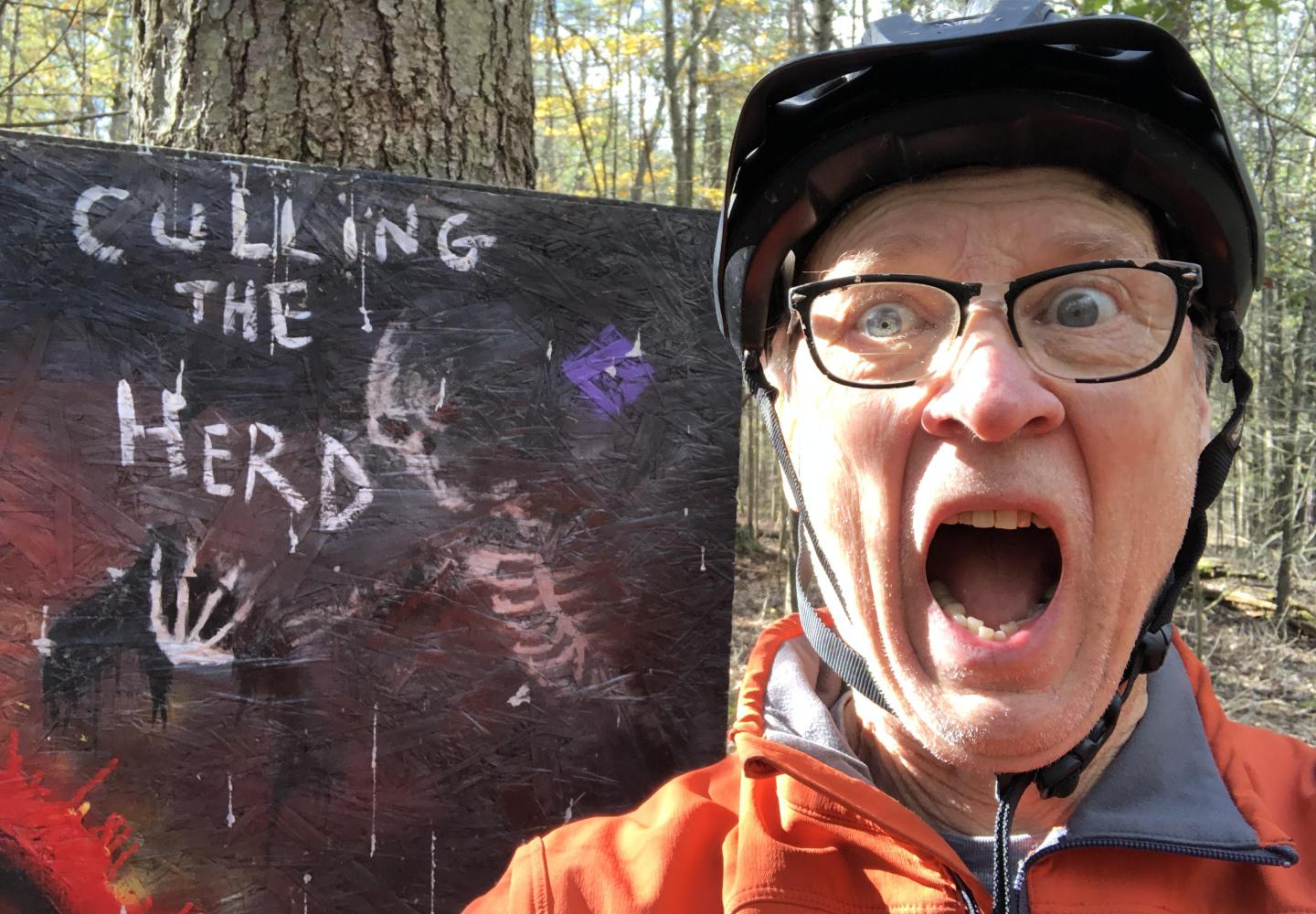 Culling the heard at Ausable Chasm