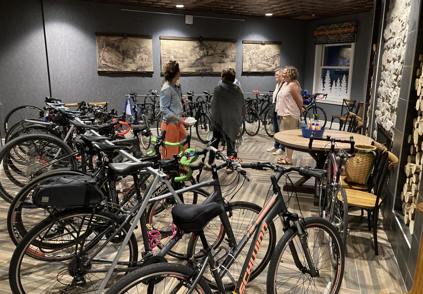 Adirondack Women's Weekend Bike Room