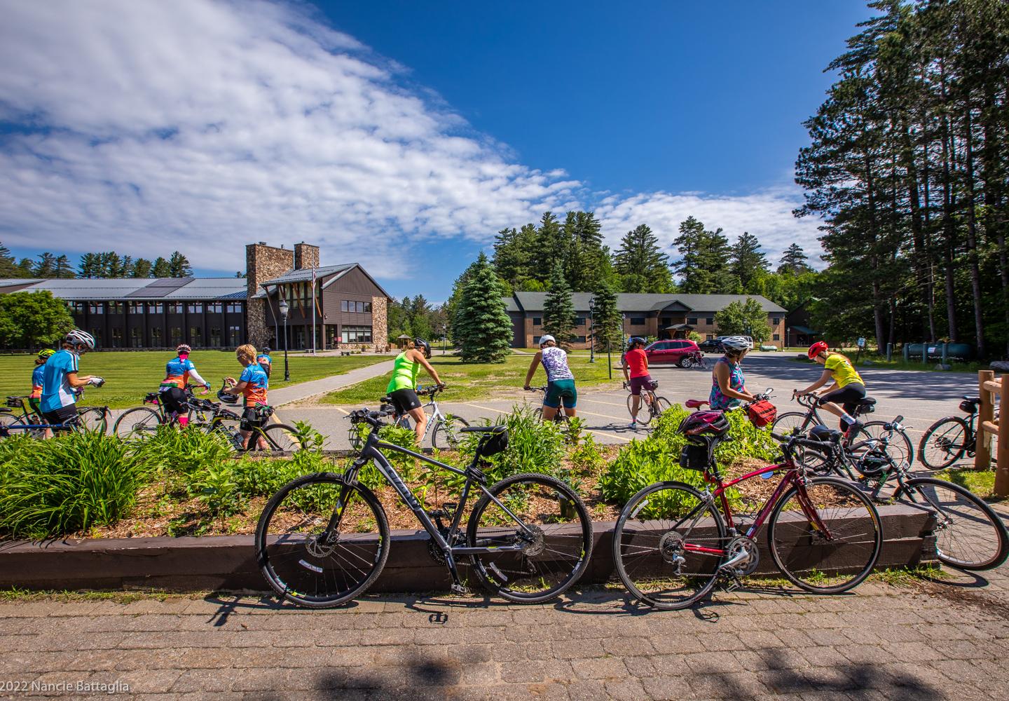 Rest stop No. 1 at Paul Smith's College.