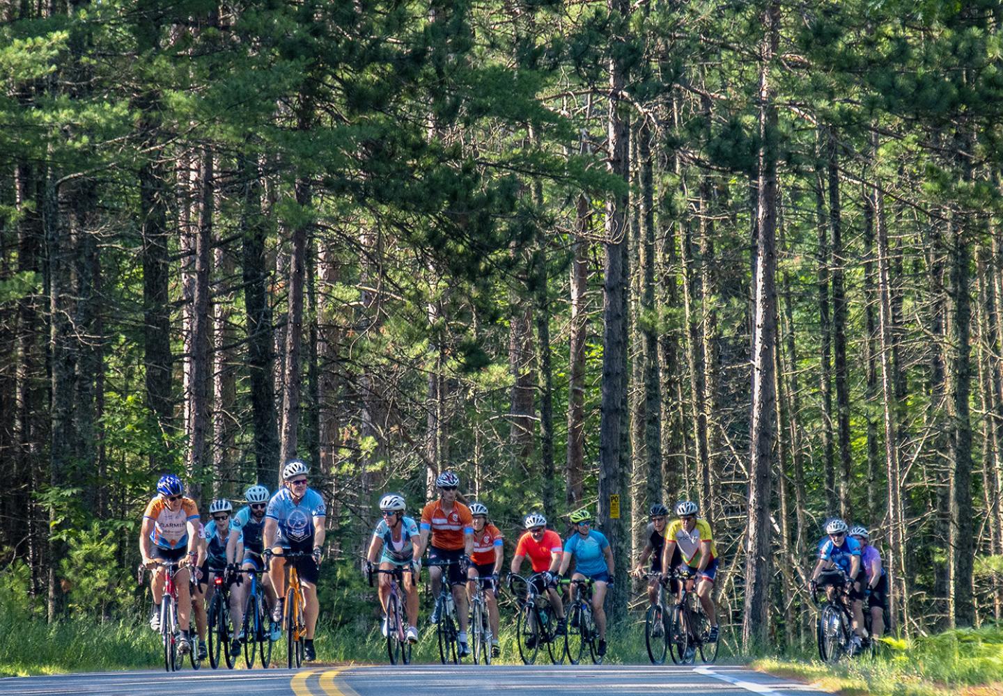 Riders take to the scenic roads of the Ausable River Valley for the 11th Annual Ride for the River