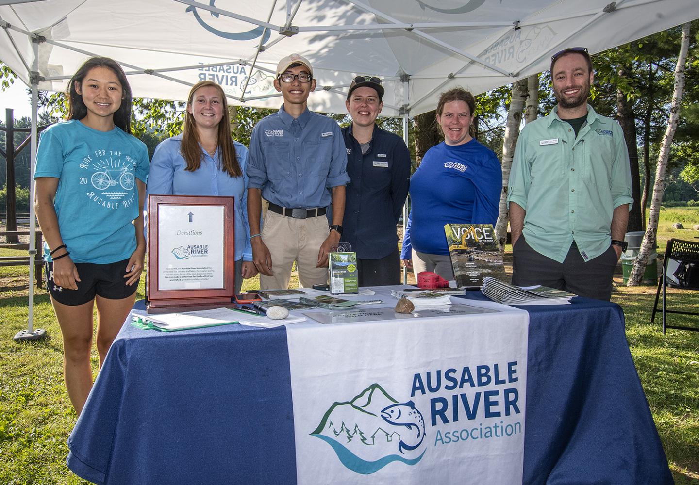 The A-Team: Ausable River Association that is. 