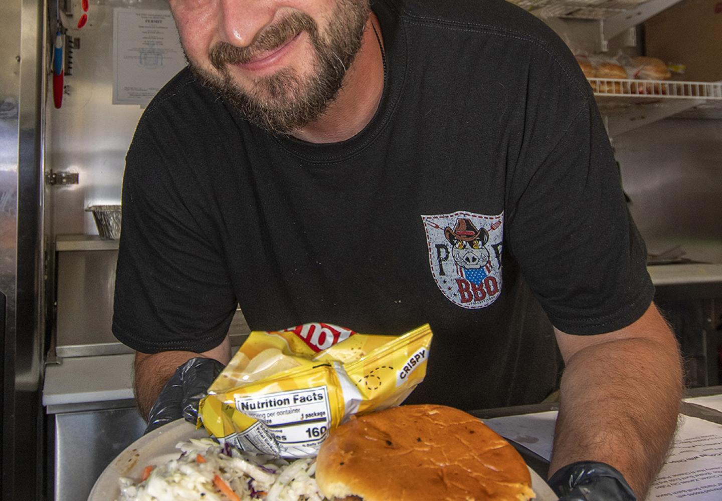 Deliciousness from PorkBusters BBQ