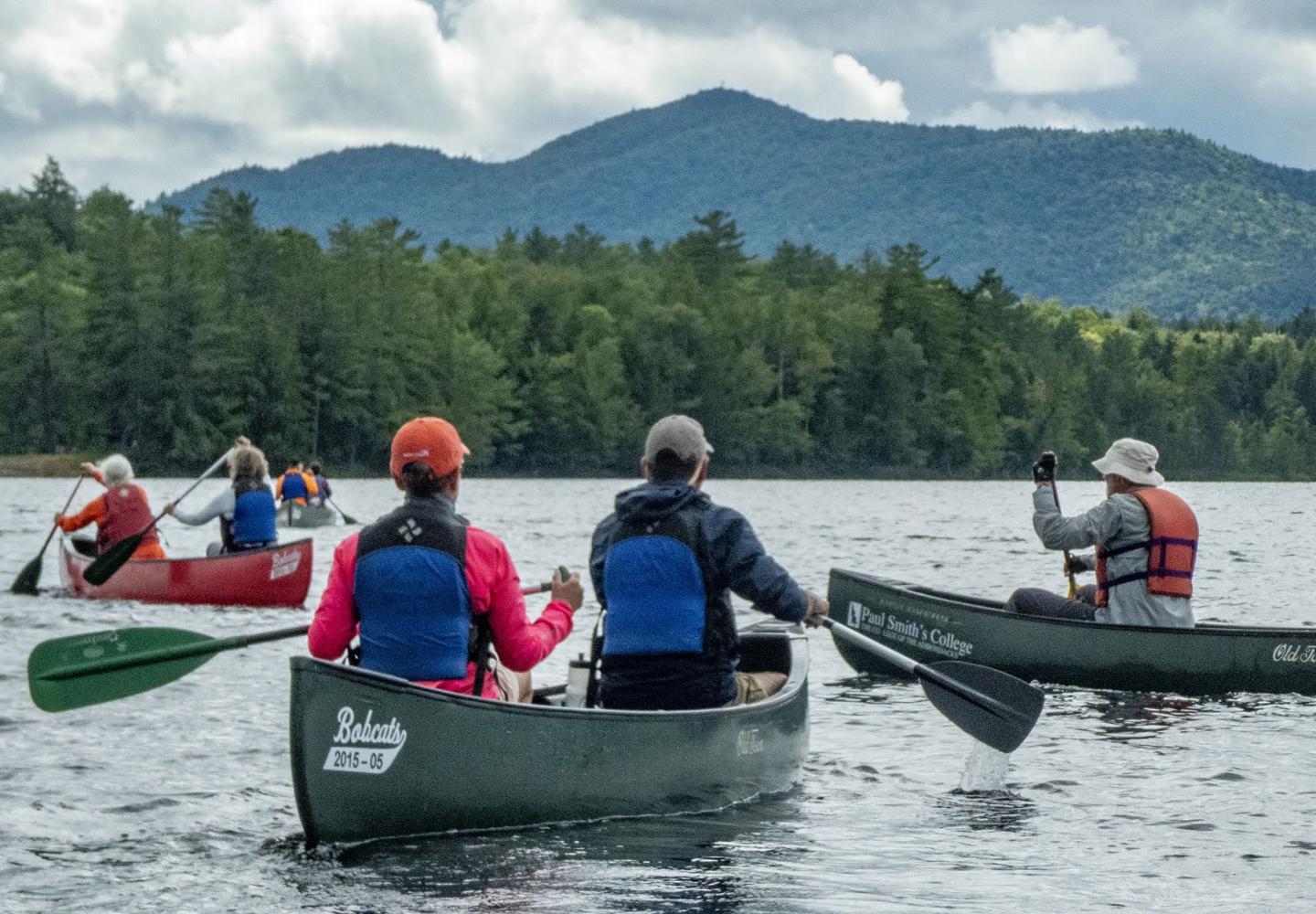 Saturday afternoons on the Weekender are for canoeing and hiking. 