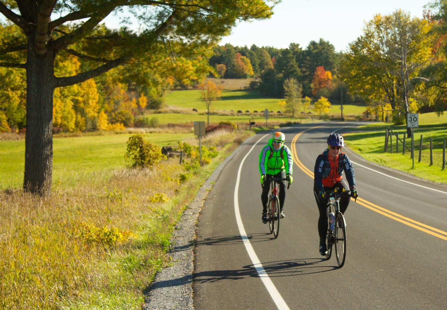 Blissful was just one way of describing the 2022 Bike the Barns event. 