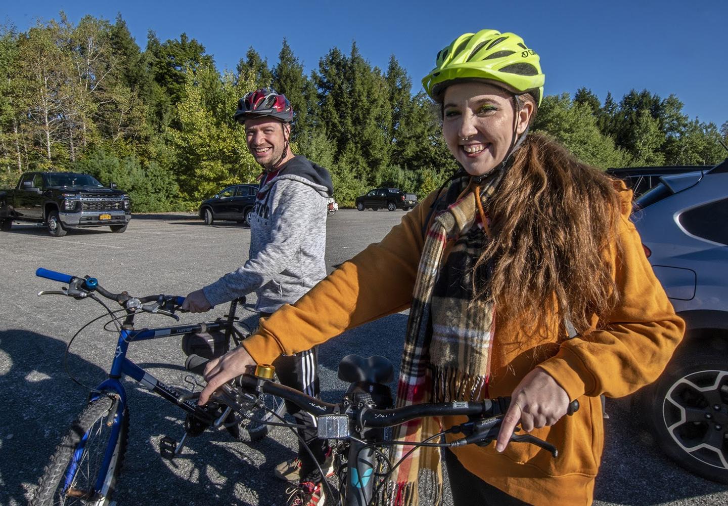 When it's your birthday weekend, you ride bikes. 