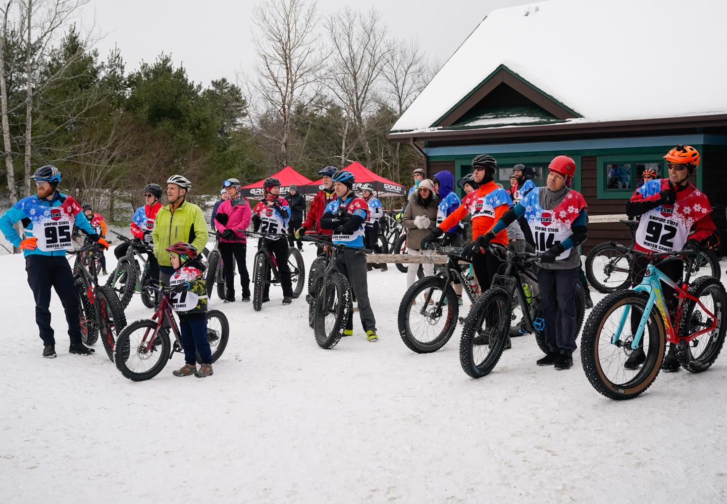 2023 Empire State Winter Games Winter Bike - Dewey Mountain Recreation Center - Saranac Lake, NY