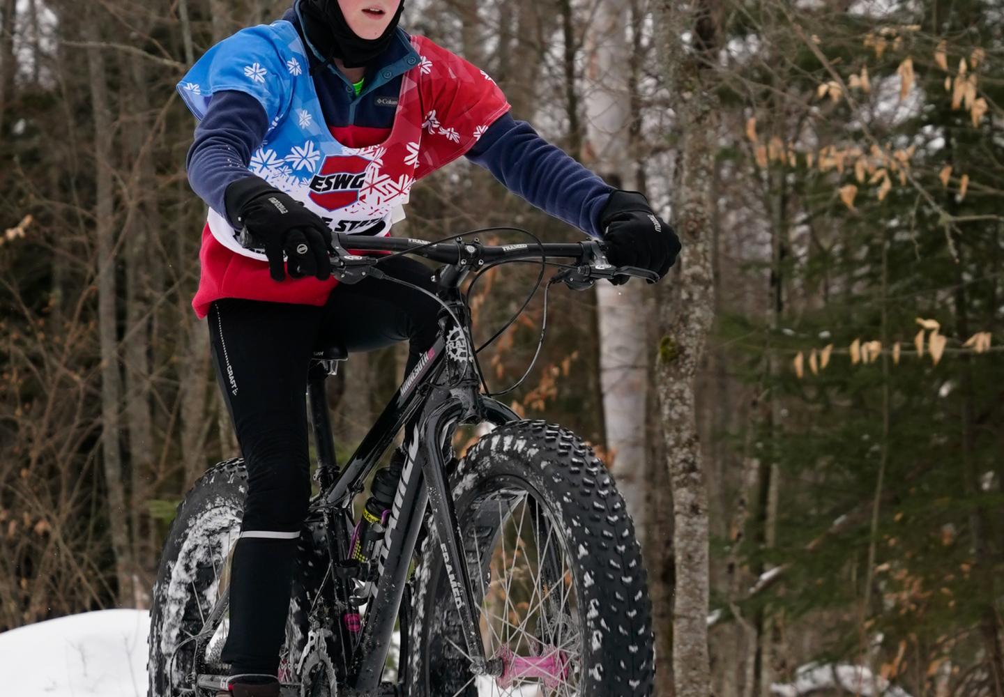 2023 Empire State Winter Games Winter Bike - Dewey Mountain Recreation Center - Saranac Lake, NY