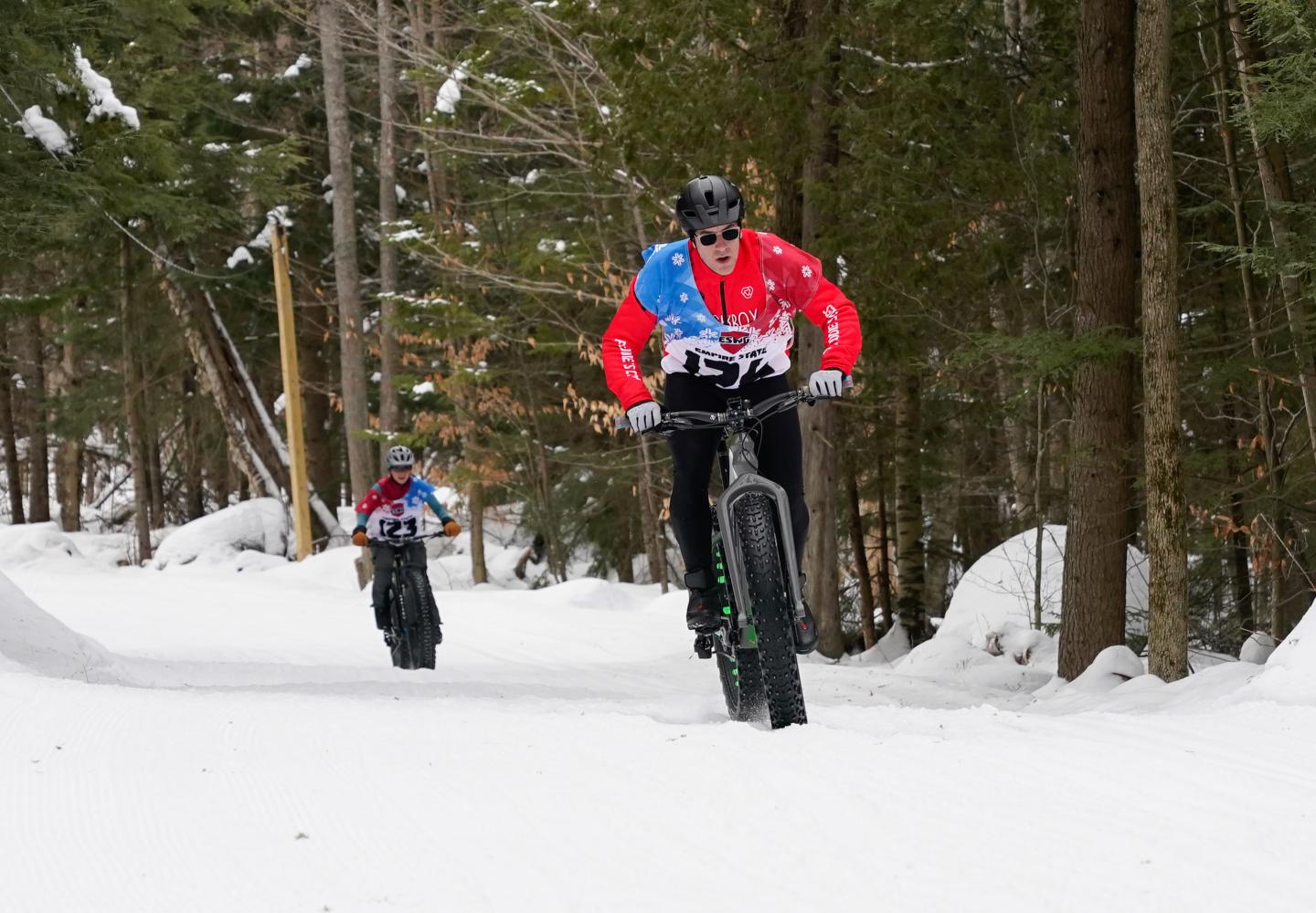 2023 Empire State Winter Games Winter Bike - Dewey Mountain Recreation Center - Saranac Lake, NY