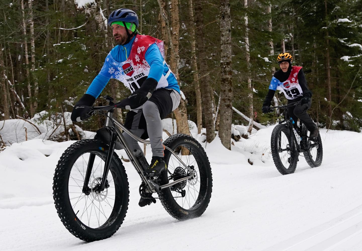 2023 Empire State Winter Games Winter Bike - Dewey Mountain Recreation Center - Saranac Lake, NY