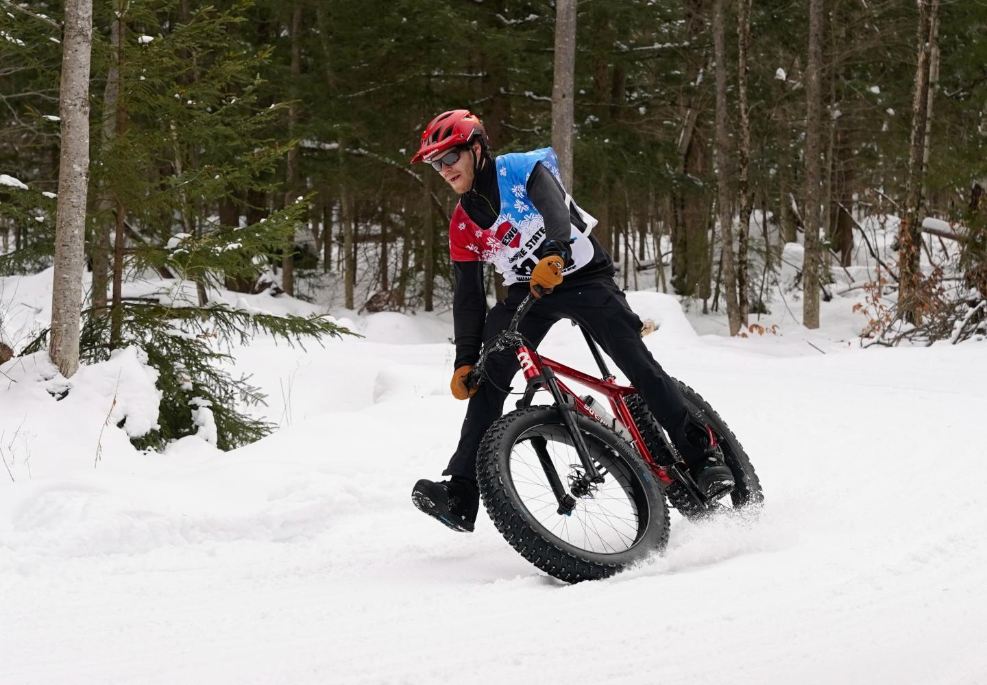 2023 Empire State Winter Games Winter Bike - Dewey Mountain Recreation Center - Saranac Lake, NY