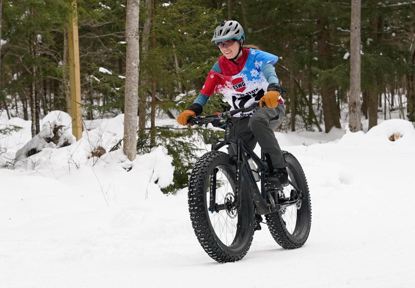 2023 Empire State Winter Games Winter Bike - Dewey Mountain Recreation Center - Saranac Lake, NY