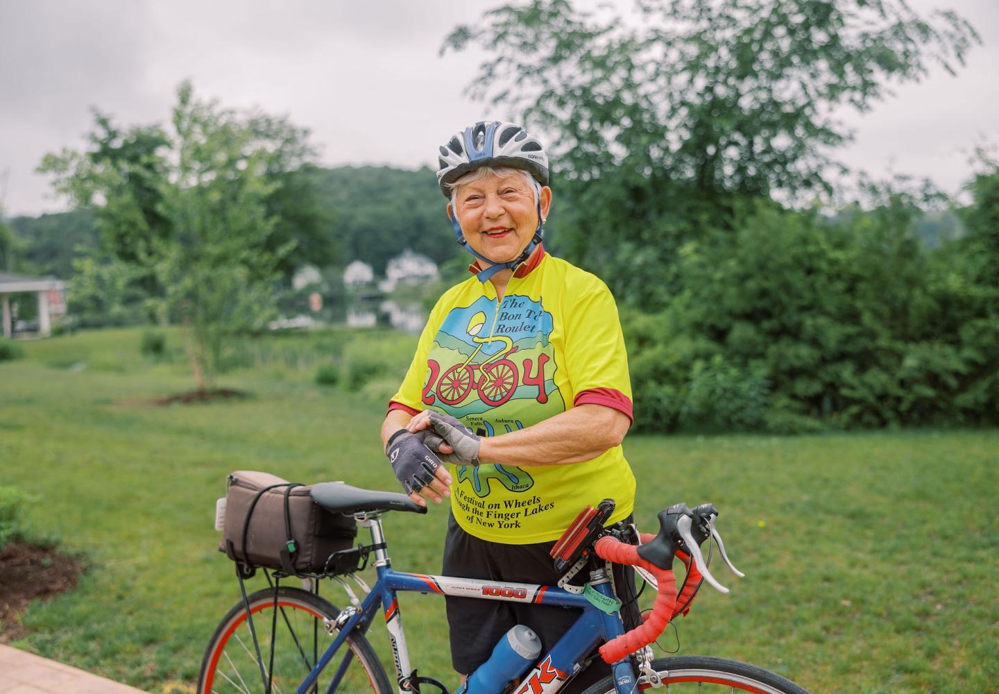 There were a lot of great smiles on the tour. This one especially. 