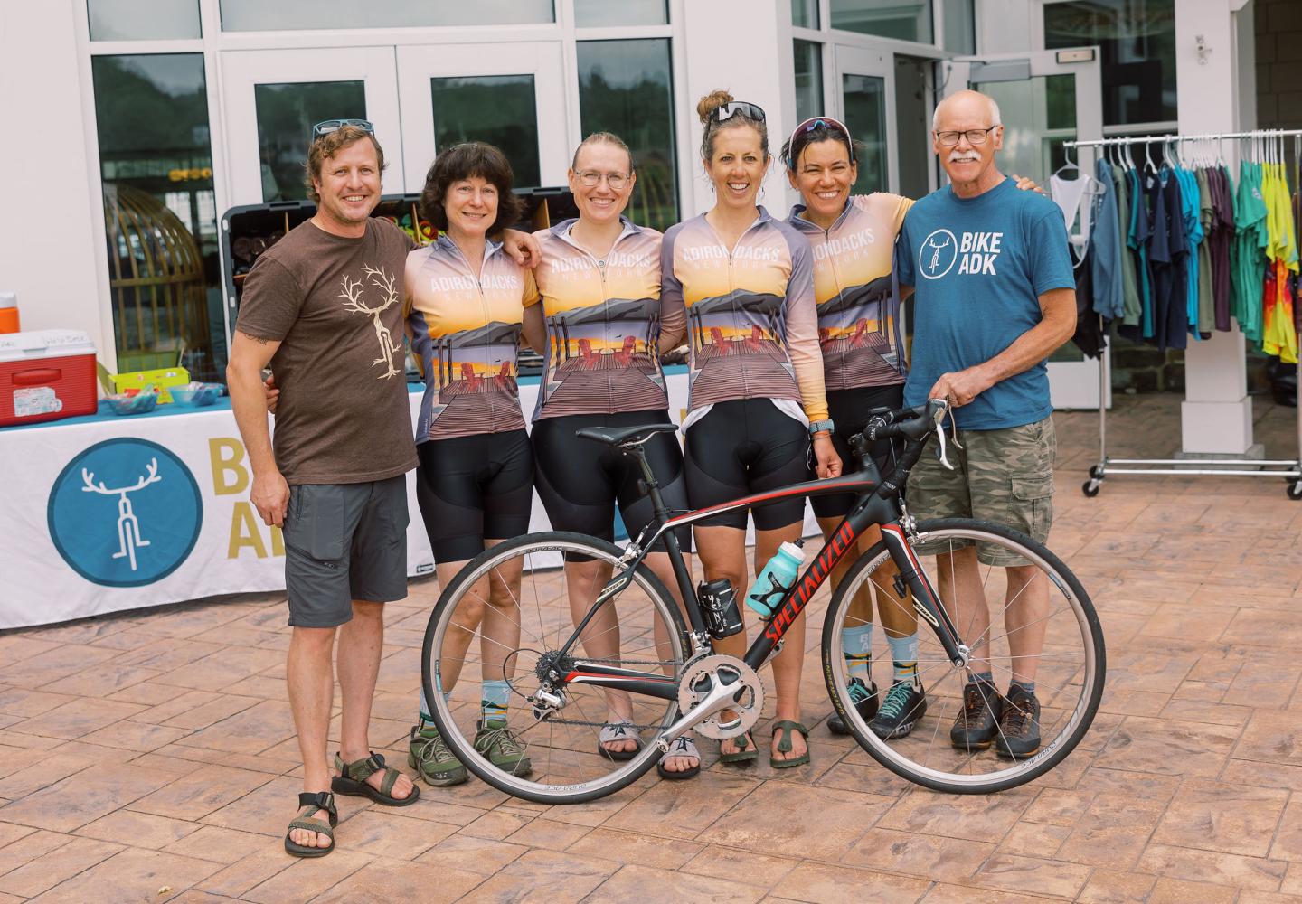 Thanks from the BikeADK Team: Doug, Carolyn, Sydney, Julianne, Amy & Mike.