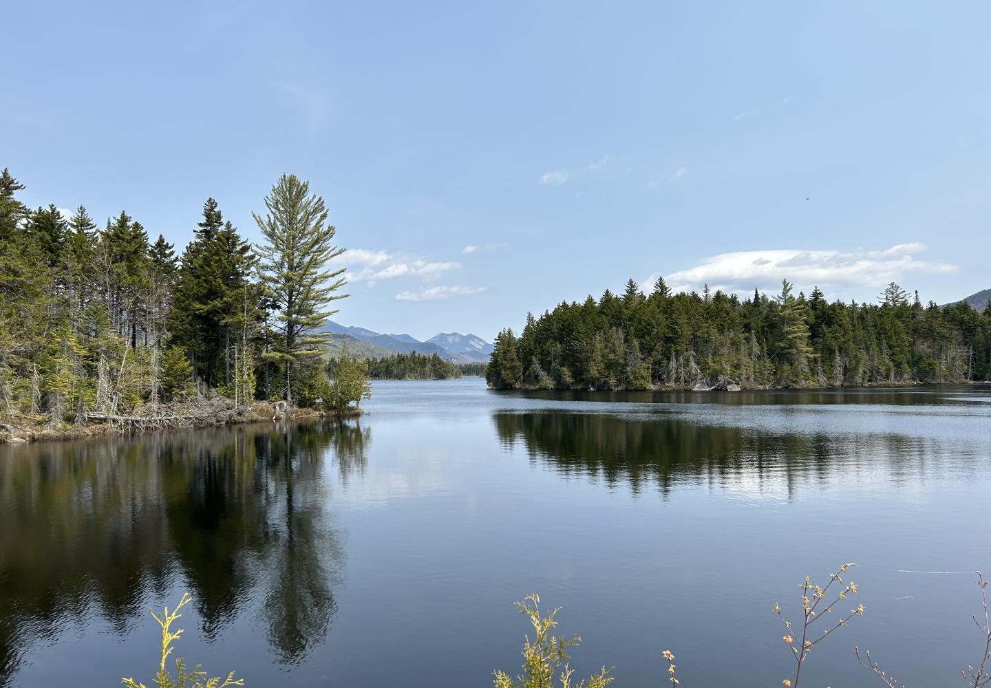 The view of Boreas Ponds