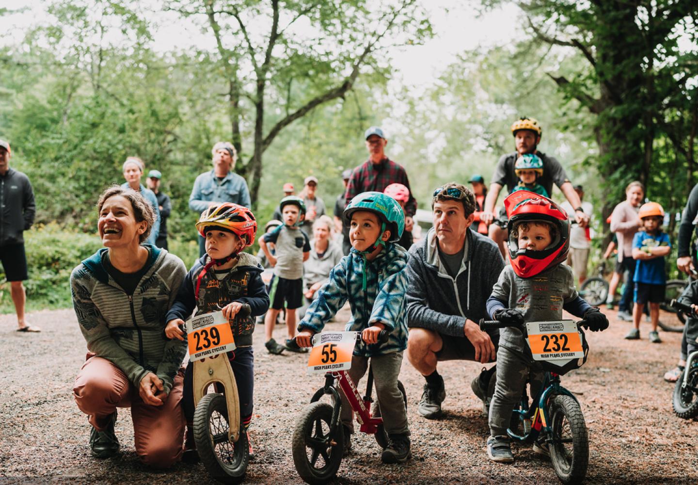 Summer mountain bike festival is in full swing. 