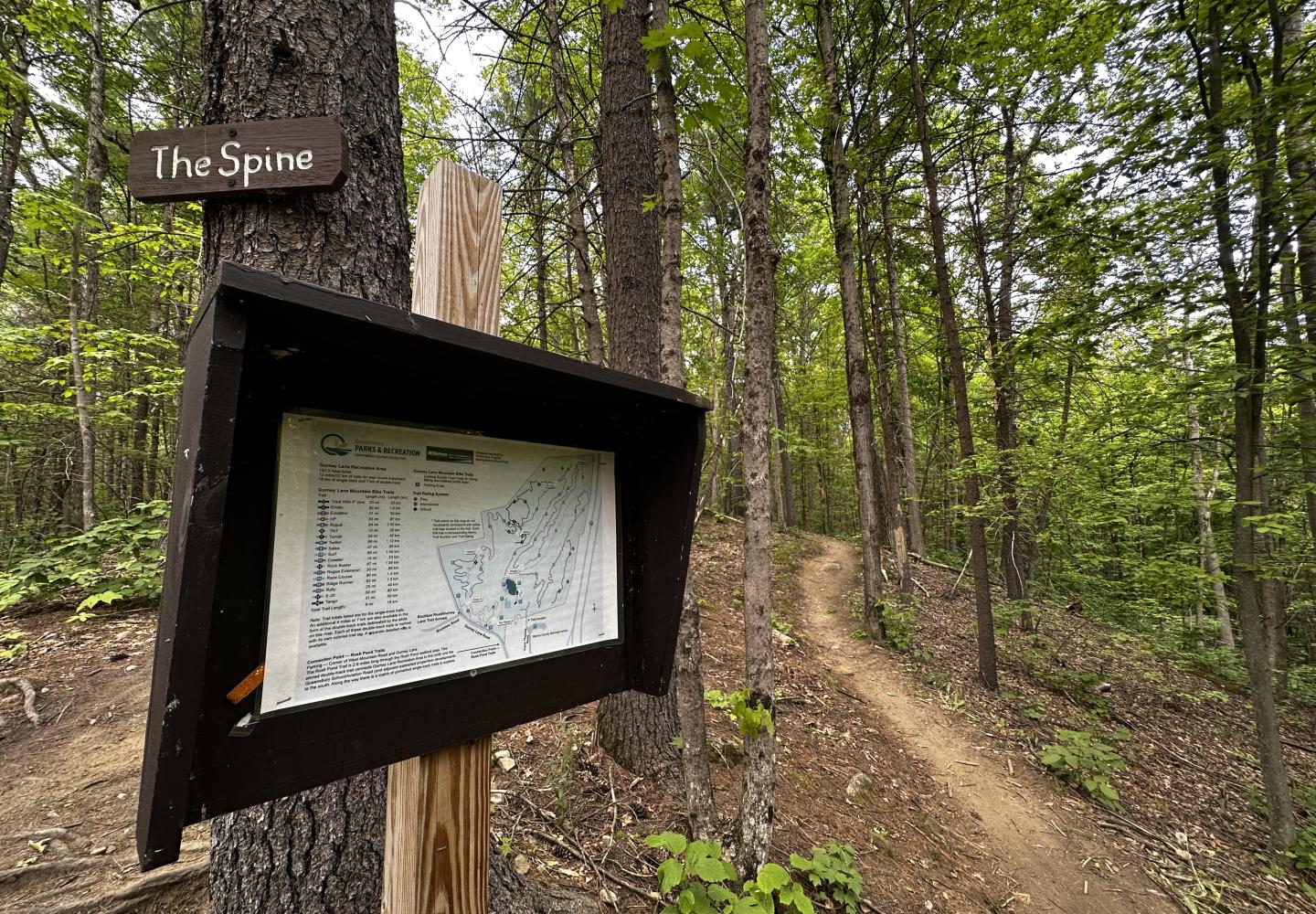 gurney lane mountain bike trails