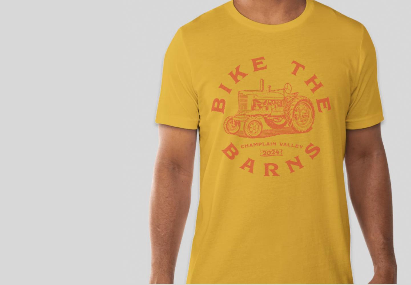 2024 Bike the Barns Event T-Shirt