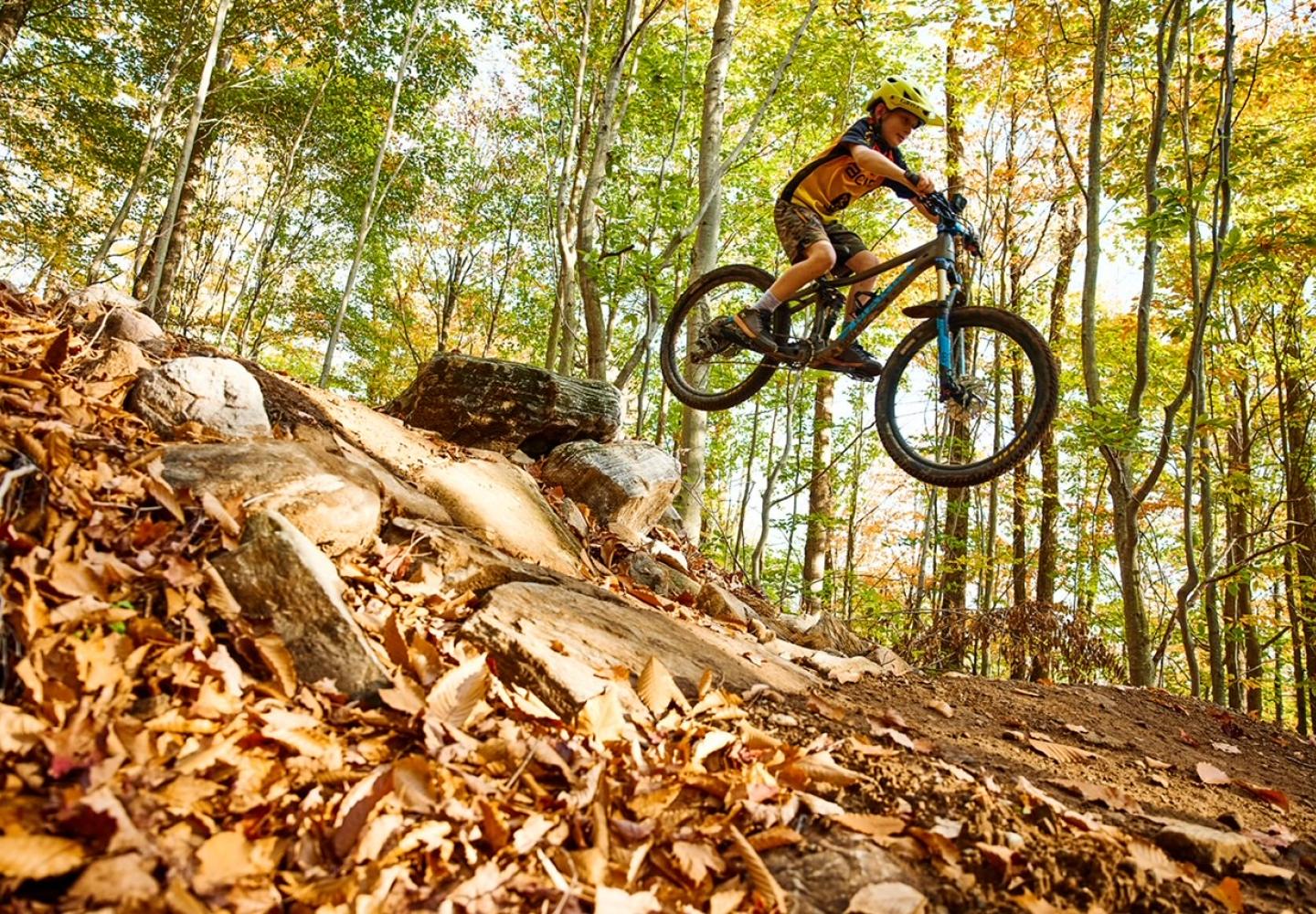 Wheelerville features some of the best machine made mountain bike trails in the southern Adirondacks