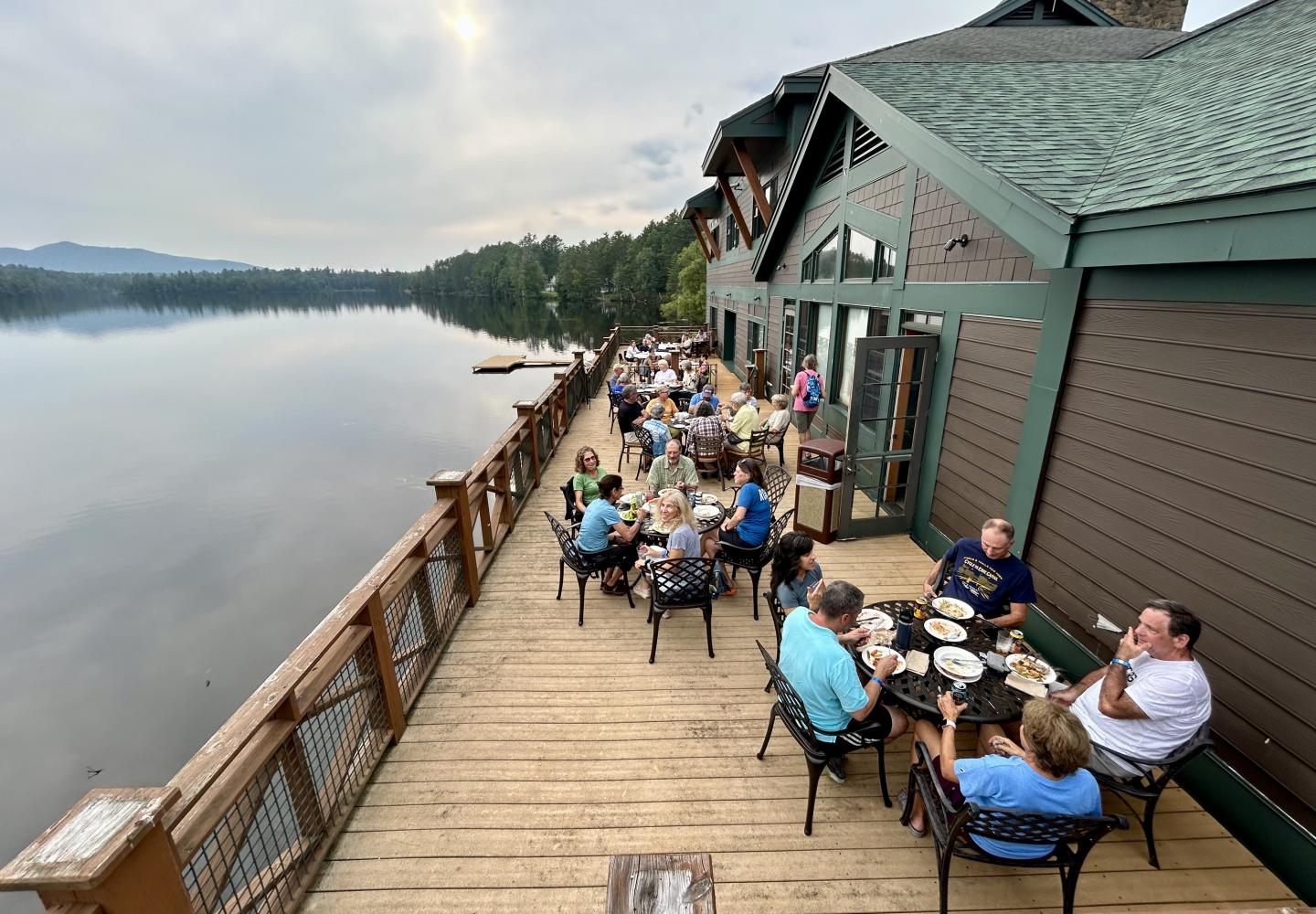 More deck views at Paul Smith's College