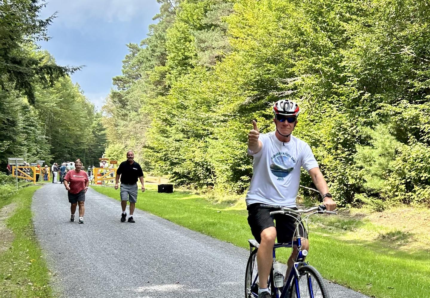 Now that there are a lot of users on the Adirondack Rail Trail, it's important to follow these simple tips to enjoy it safely.