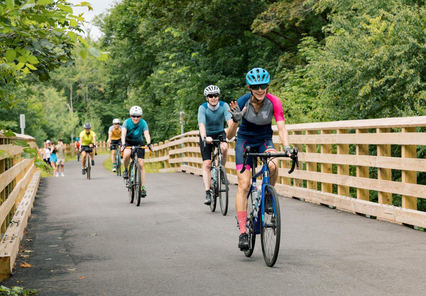 The Weekender at Paul Smith's College features incredible cycling, lakefront lodging on a beautiful campus and direct access to hiking and paddling.