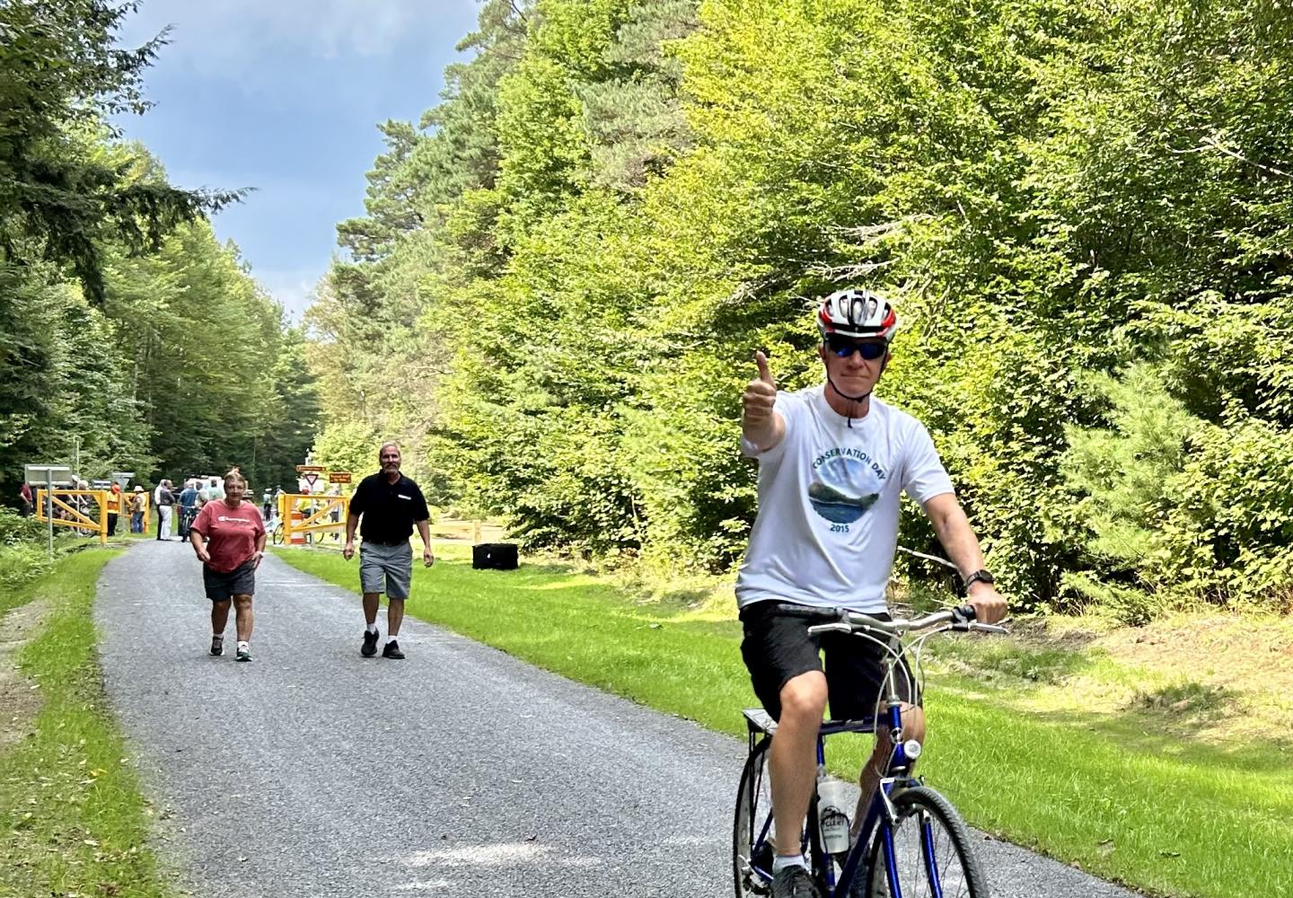 The Adirondack Rail Trail Community Day is scheduled for Saturday, June 21, 2025.