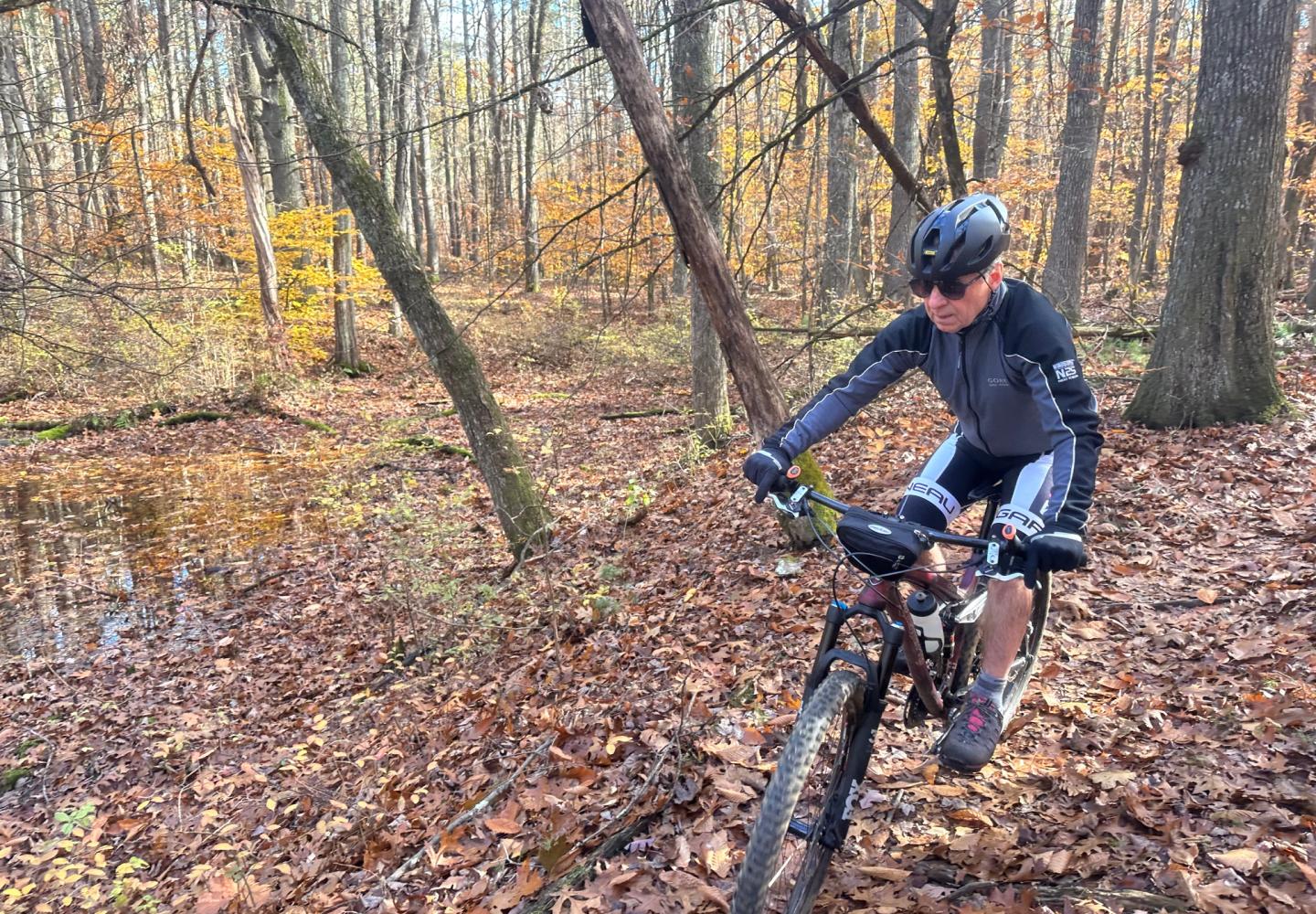 Find your early season mountain bike flow at Kalabus Perry in northern Saratoga County.