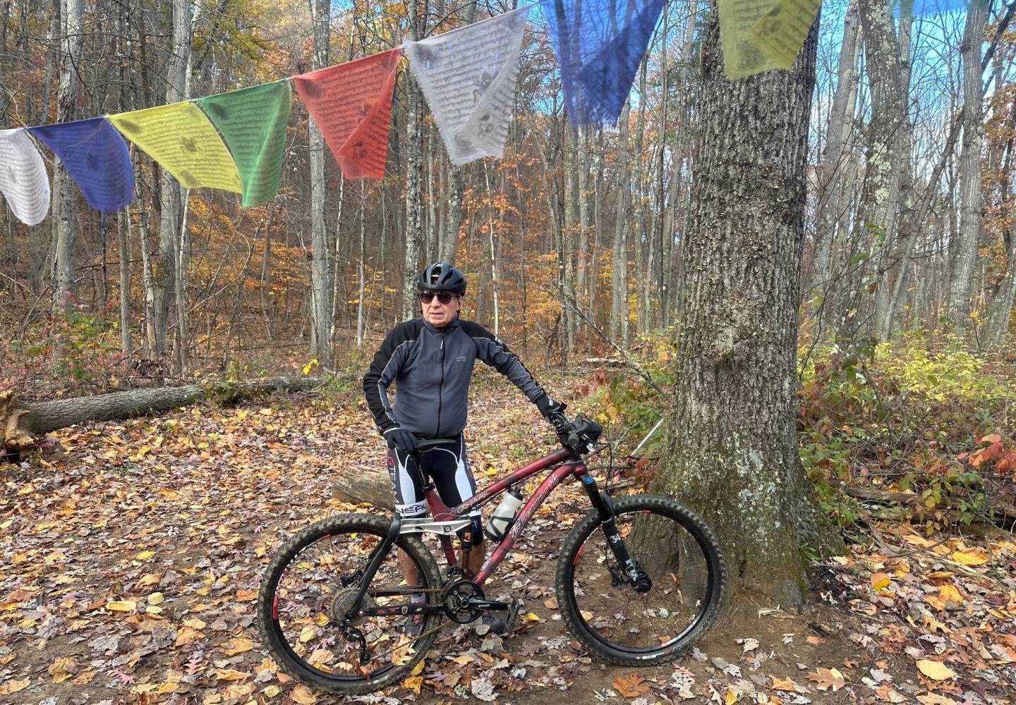 Early season mountain biking at Kalabus Perry in northern Saratoga County.