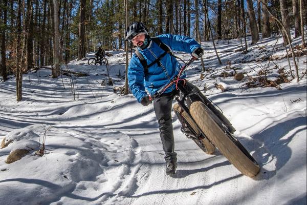 Gurney Lane is where it's at for fat tire riding in the Adirondacks.