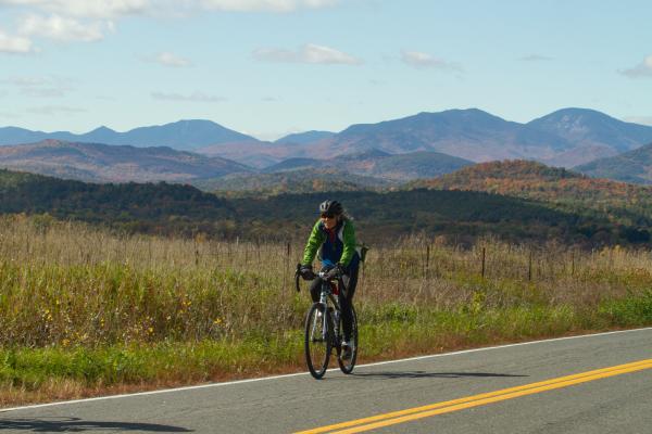 Did we mention the mountain views. These ones just happen to be the Adirondacks.