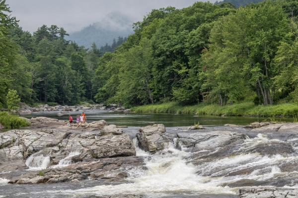 That river view.