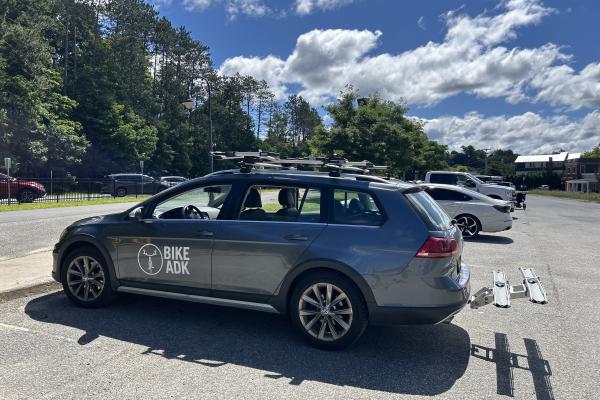 Our Volkswagen Golf is the perfect shuttle vehicle for smaller groups. 